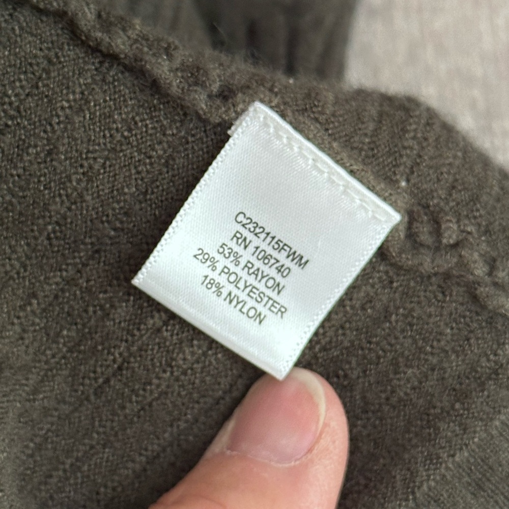 North Style Women's Dark Green Hooded Sweater - Picture 2 of 4